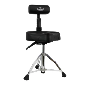 SILLIN POWERDRUMS CON RESPALDO TP-03 BK