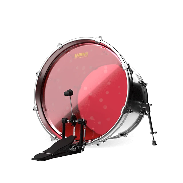 PARCHE DE BOMBO EVANS HYDRAULIC RED 22" BD22HR - Imagen 2