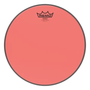 PARCHE REMO EMPEROR COLORTONE ROJO 12"