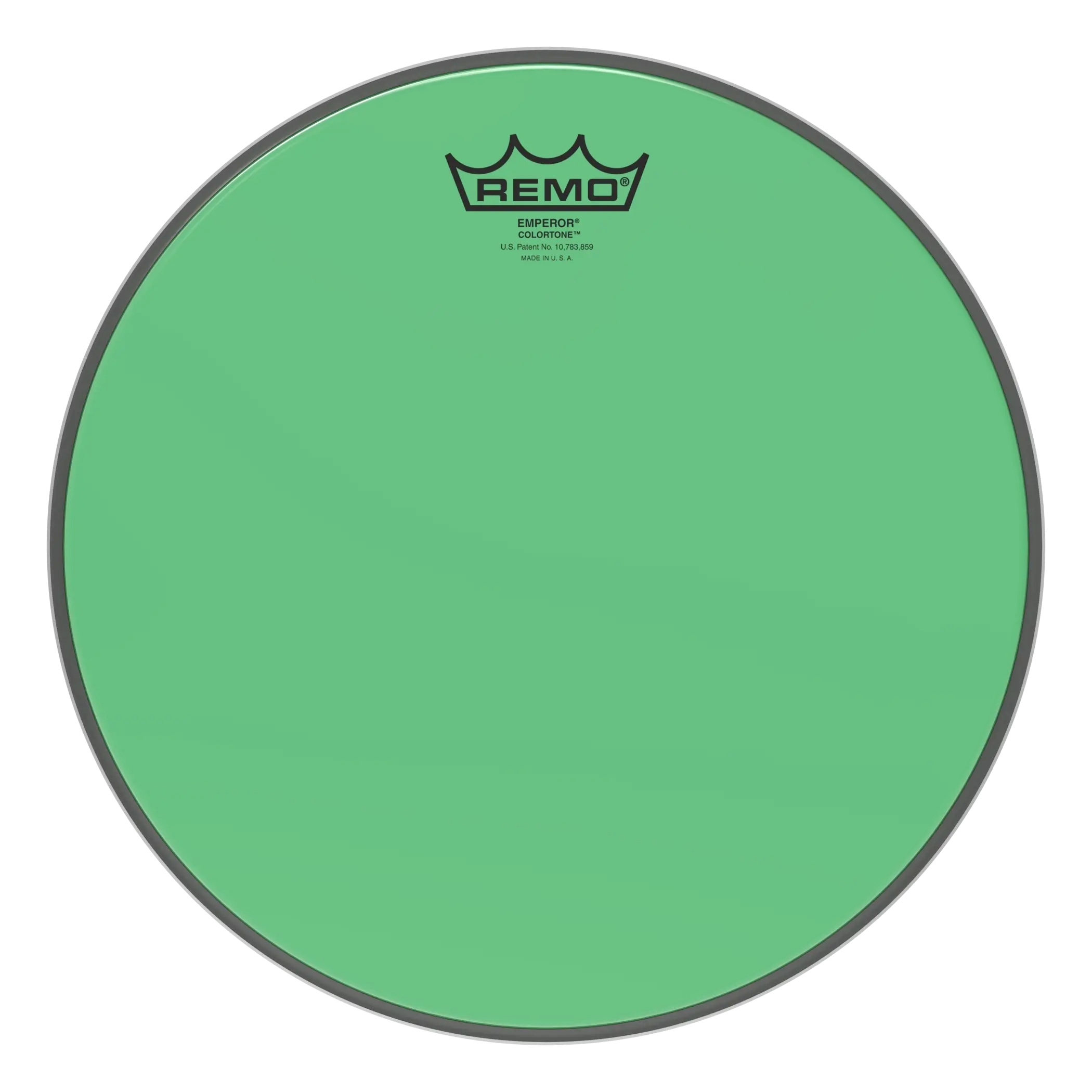 PARCHE REMO EMPEROR COLORTONE VERDE 12"