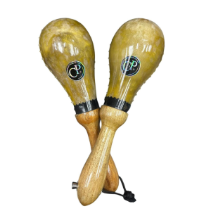 MARACAS DE CUERO NATURAL COLOMBIA PERCUSION MODELO BOLERO