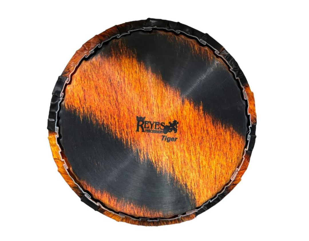 PARCHES SINTETICOS REYES PERCUSION DE "CONGAS ASPIRE" MODELO TIGRE