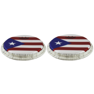 PAR DE PARCHES REMO SKYNDEEP PARA BONGO 7-1/4″- 8-1/2″ PUERTO RICO