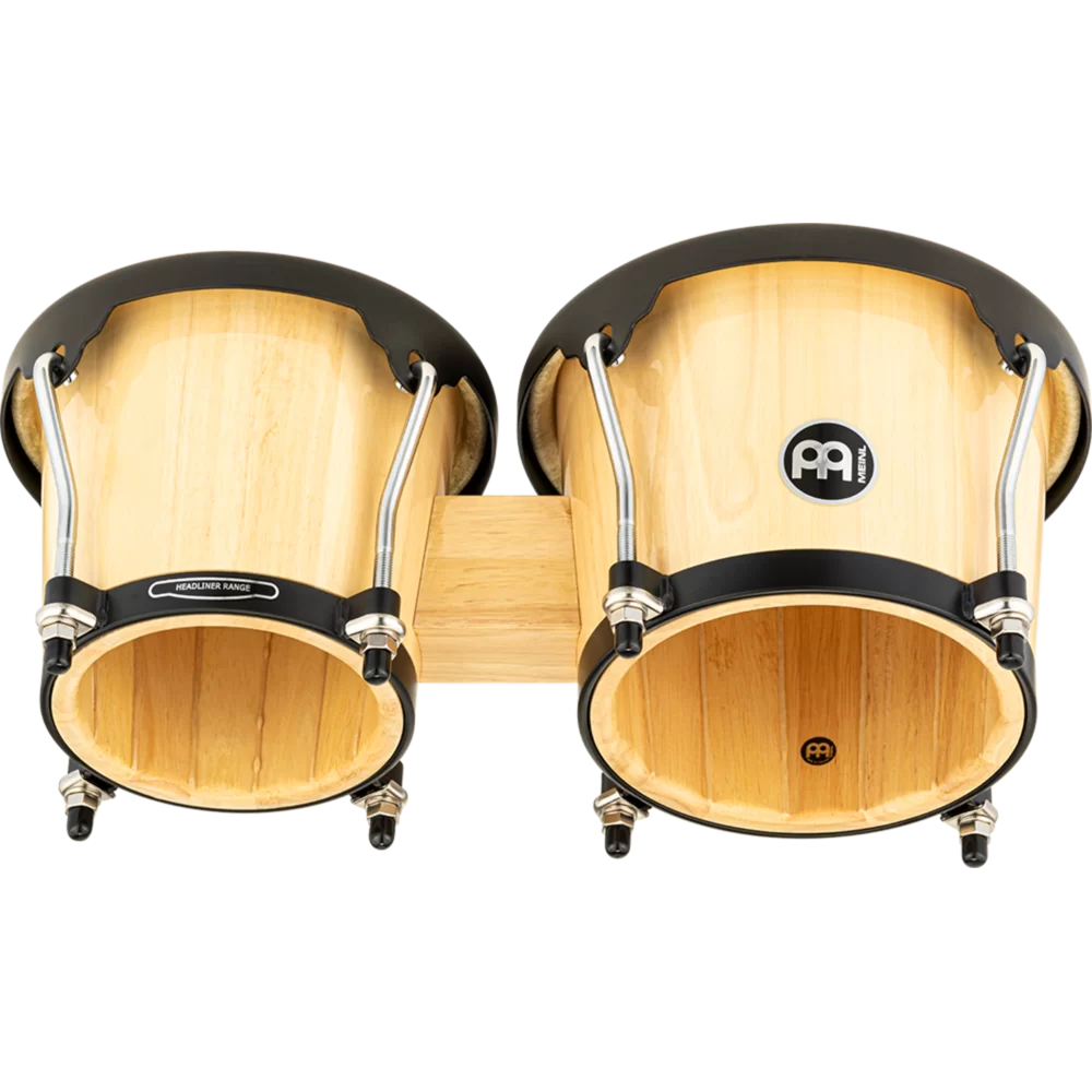 BONGO MEINL HEADLINER SERIES 6-75"-8" NATURAL WOOD HB100NT - Imagen 4