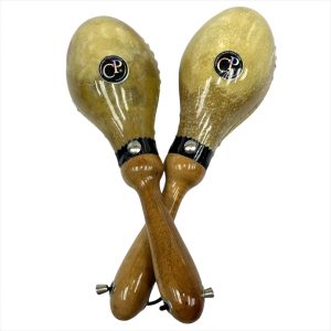 MARACAS DE CUERO NATURAL COLOMBIA PERCUSION MODELO BALA