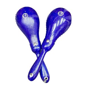 MARACAS DE CUERO NATURAL COLOMBIA PERCUSION MODELO ÑATA