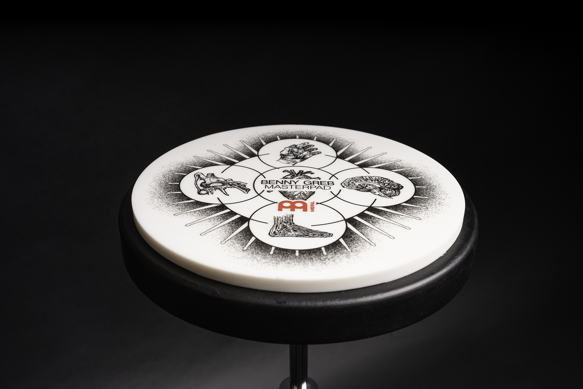 PAD DE PRÁCTICA MEINL BENNY GREB 6" MPP-6-BG - Imagen 3