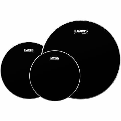 SET PARCHES EVANS ONYX FUSION PACK 10"12"14"