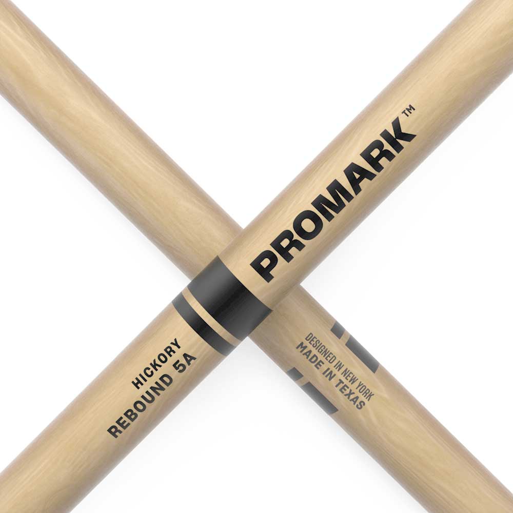 BAQUETAS PROMARK HICKORY REBOUND 5A - Imagen 2