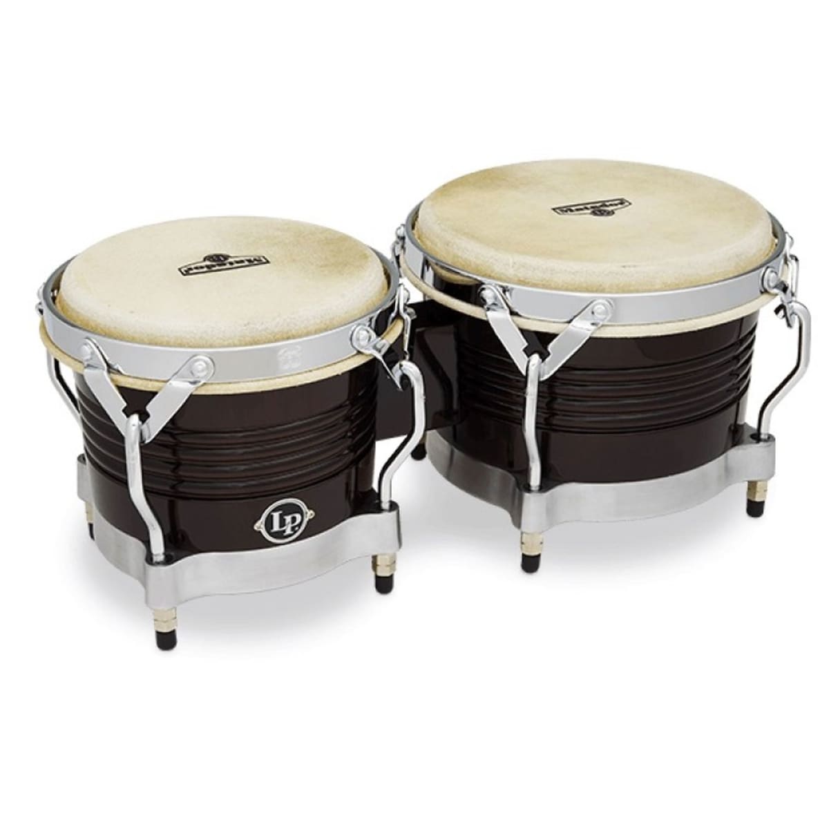 BONGO LP MATADOR DARK WOOD/CHROME 7-1/4 Y 8-5/8 M201