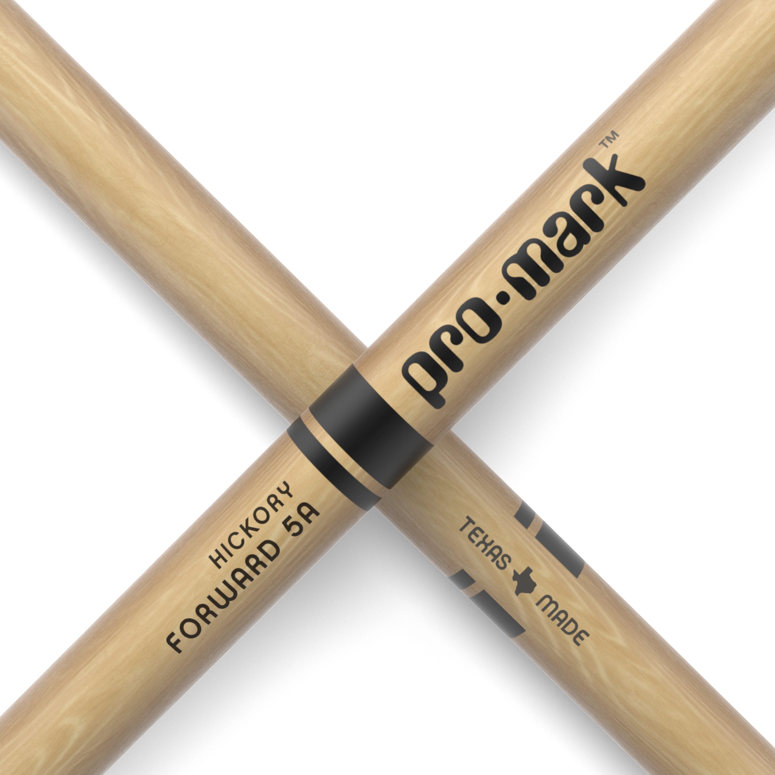 BAQUETAS PROMARK HICKORY FORWARD 5A PUNTA NYLON - Imagen 3