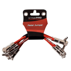 PACK 4 CABLES 15CM STAGE PRO SPGP4