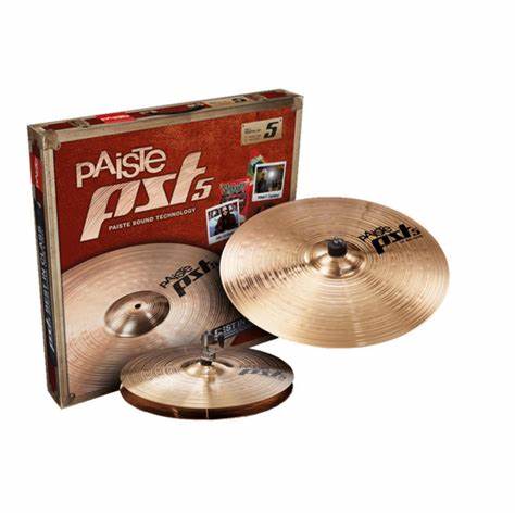 SET PAISTE PST5 ESSENTIAL HI HAT 14" + CRASH RIDE 18"