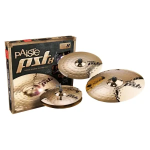 SET PAISTE PST8 UNIVERSAL HI HAT 14" CRASH 16" RIDE 20"