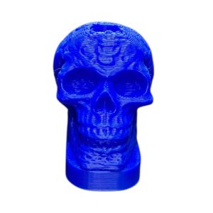 CALAVERA TRIBAL PARA PLATILLOS AZUL NDS CLT-AZ