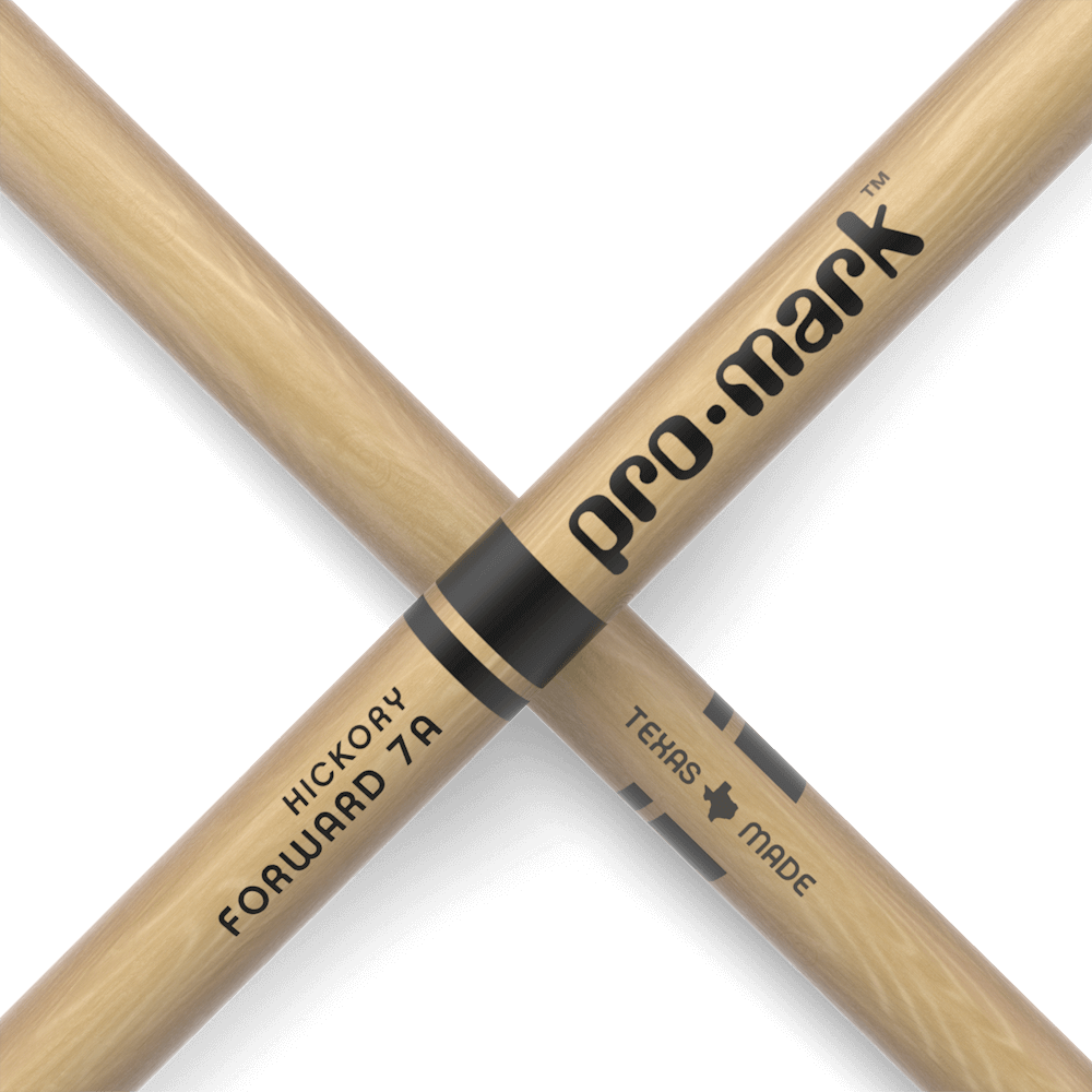 BAQUETAS PROMARK HICKORY FORWARD 7A - Imagen 2