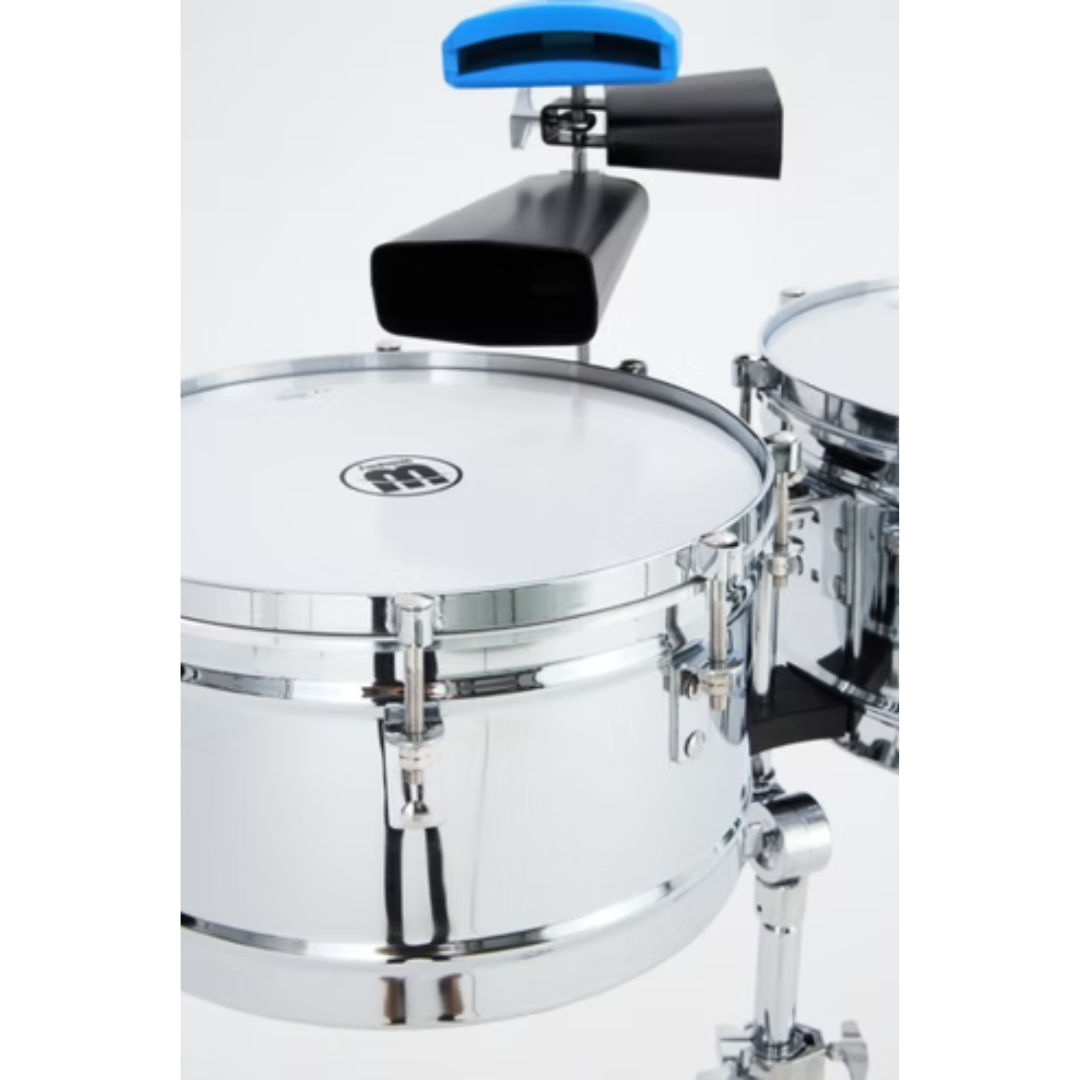 TIMBAL WILLIAMS STEEL 14/15×8 CHROME FINISH WTS14158C - Imagen 3