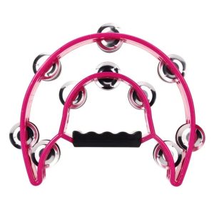 PANDERO MEDIA LUNA DOBLE FUCSIA RMX TR-4
