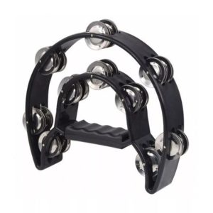 PANDERO MEDIA LUNA DOBLE NEGRO RMX TR-4