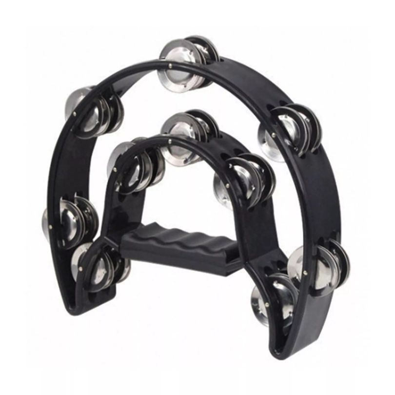 PANDERO MEDIA LUNA DOBLE NEGRO RMX TR-4