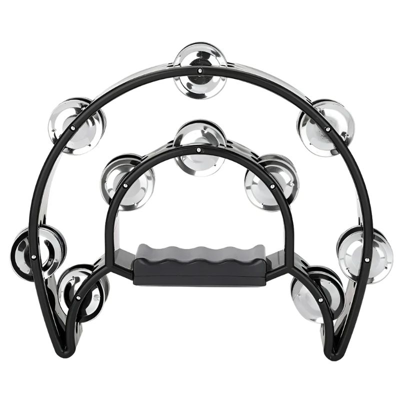 PANDERO MEDIA LUNA DOBLE NEGRO RMX TR-4 - Imagen 2
