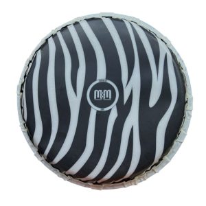 PARCHE SINTETICO MARTIN MARTOS CONGA MATADOR 11-3/4″ DISEÑO CEBRA