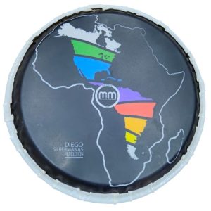 PARCHE SINTETICO MARTIN MARTOS TUMBA MATADOR 12-1/2″ NEGRO MAPA