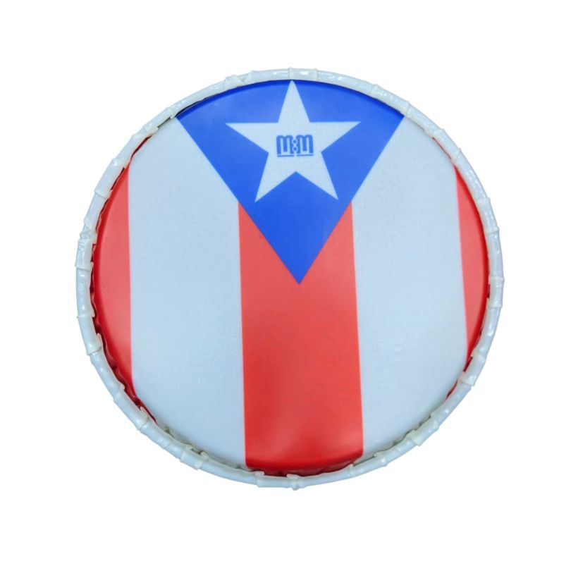 PARCHE SINTETICO MARTIN MARTOS CONGA ASPIRE 10″ BANDERA PUERTO RICO