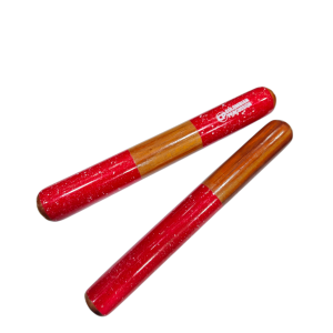 CLAVES COLOMBIAN PERCUSSION DISEÑO CHORRO ROJO