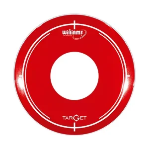 PARCHE ROJO DOBLE CAPA ACEITADO TARGET "DOT 16" SERIES WILLIAMS