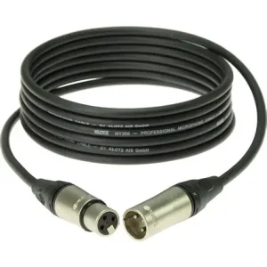 CABLE DE MICROFONO KLOTZ NEGRO ALEMAN