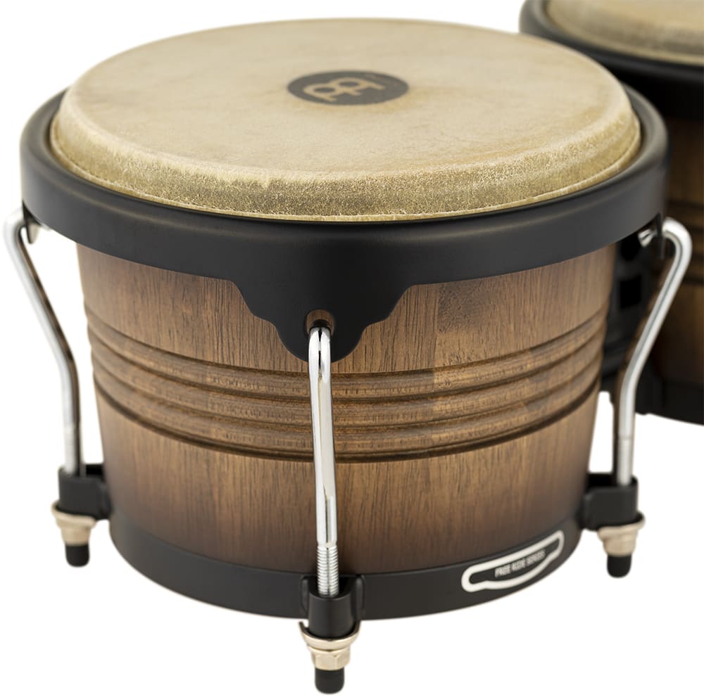WOOD BONGO ANTIQUE TABACCO BURST MARATHON SERIES FWB190ATB-M MEINL PERCUSSION - Imagen 2